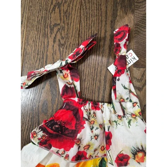 Girls multilayer floral dress size 3/4 NWT - Picture 3 of 6